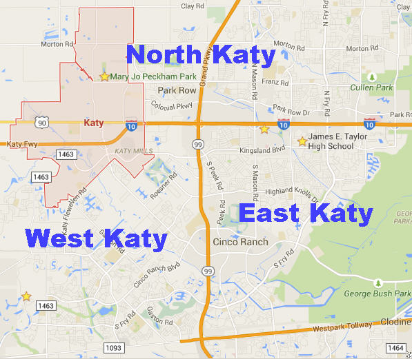 maps-katy-areas